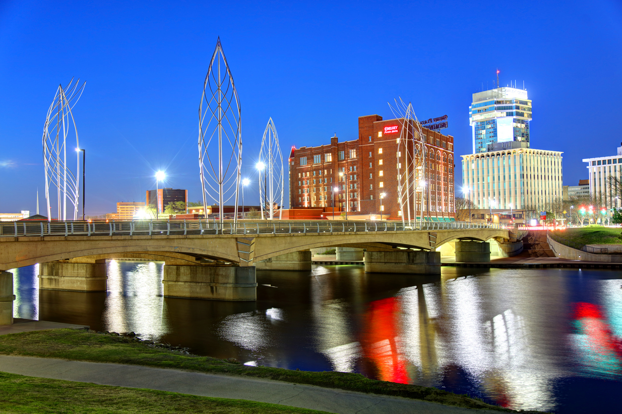 Panoramic Image of Wichita, KS